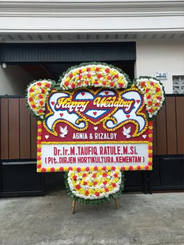 Papan Bunga Pernikahan muktiharjo kidul