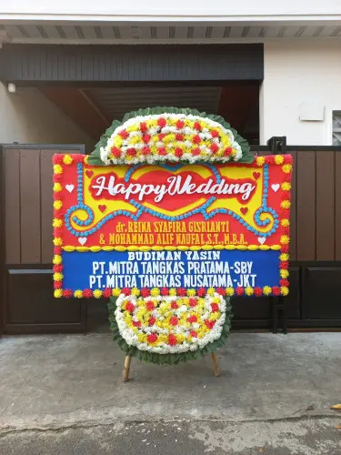 Papan Bunga Pernikahan muktiharjo kidul