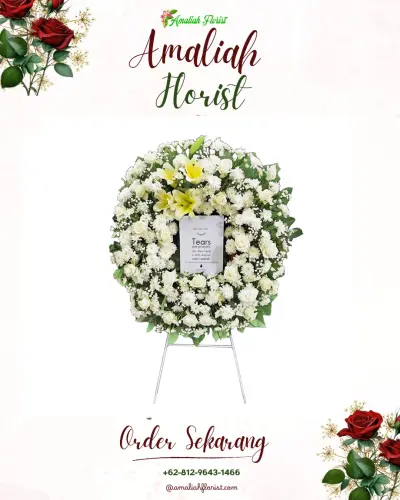 Krans Bunga Duka Cita muktiharjo kidul